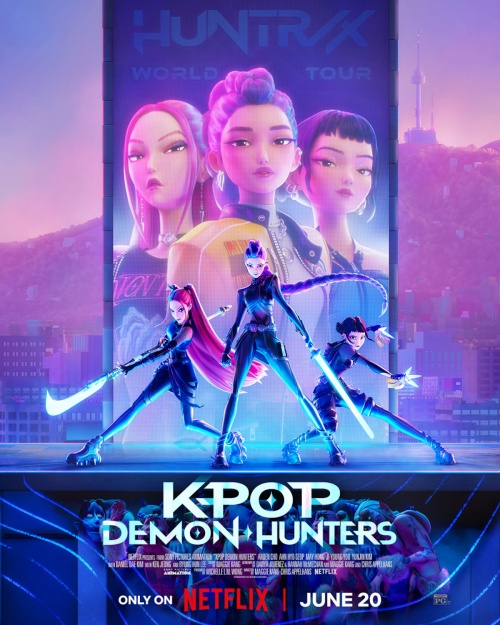 Affiche de « KPop Demon Hunters ». © Netflix