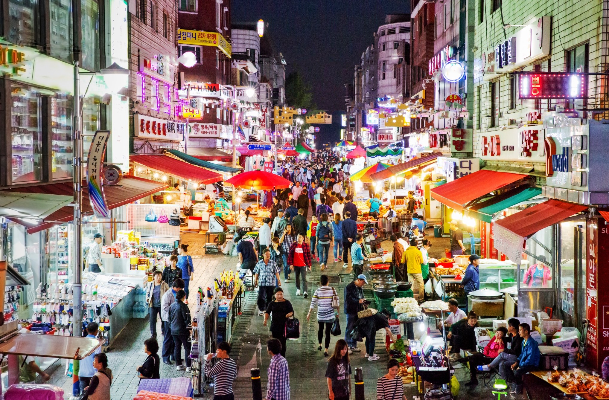 Le village multiculturel d’Ansan, situé à l’ouest de la ville, dans l’arrondissement de Danwon. © Ville d’Ansan