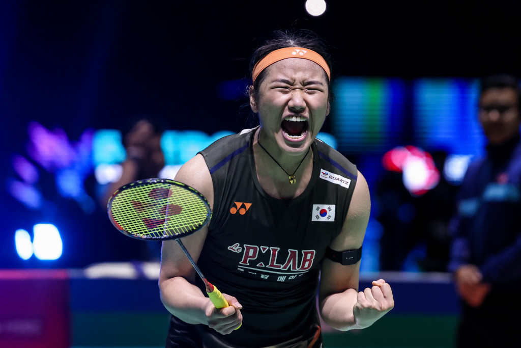 An Se-young apr&egrave;s sa victoire &agrave; l&rsquo;Open de Malaisie, &agrave; Kuala Lumpur, le 11 janvier 2026. &copy; F&eacute;d&eacute;ration internationale de badminton