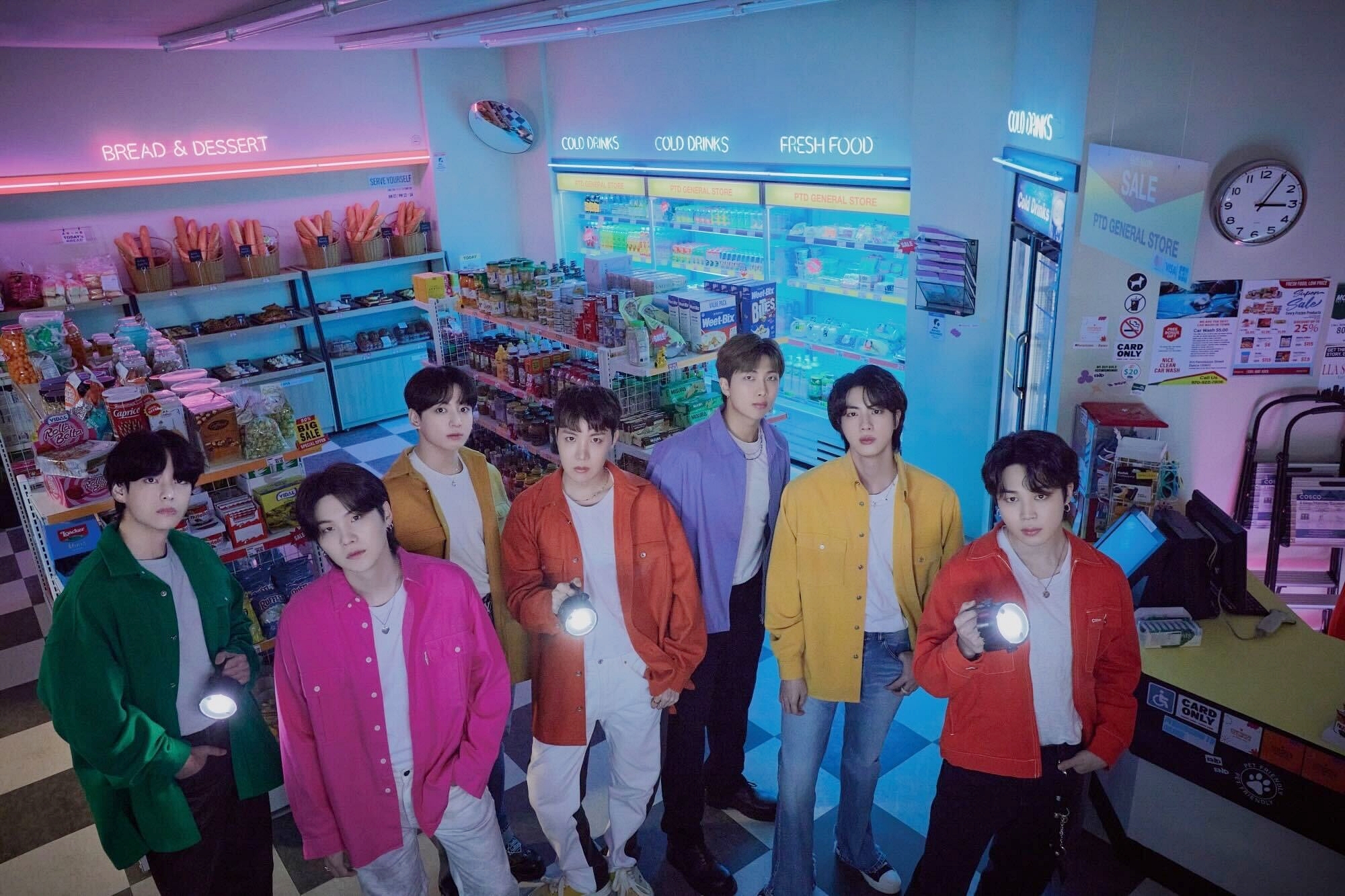 BTS. &copy; BigHit Music