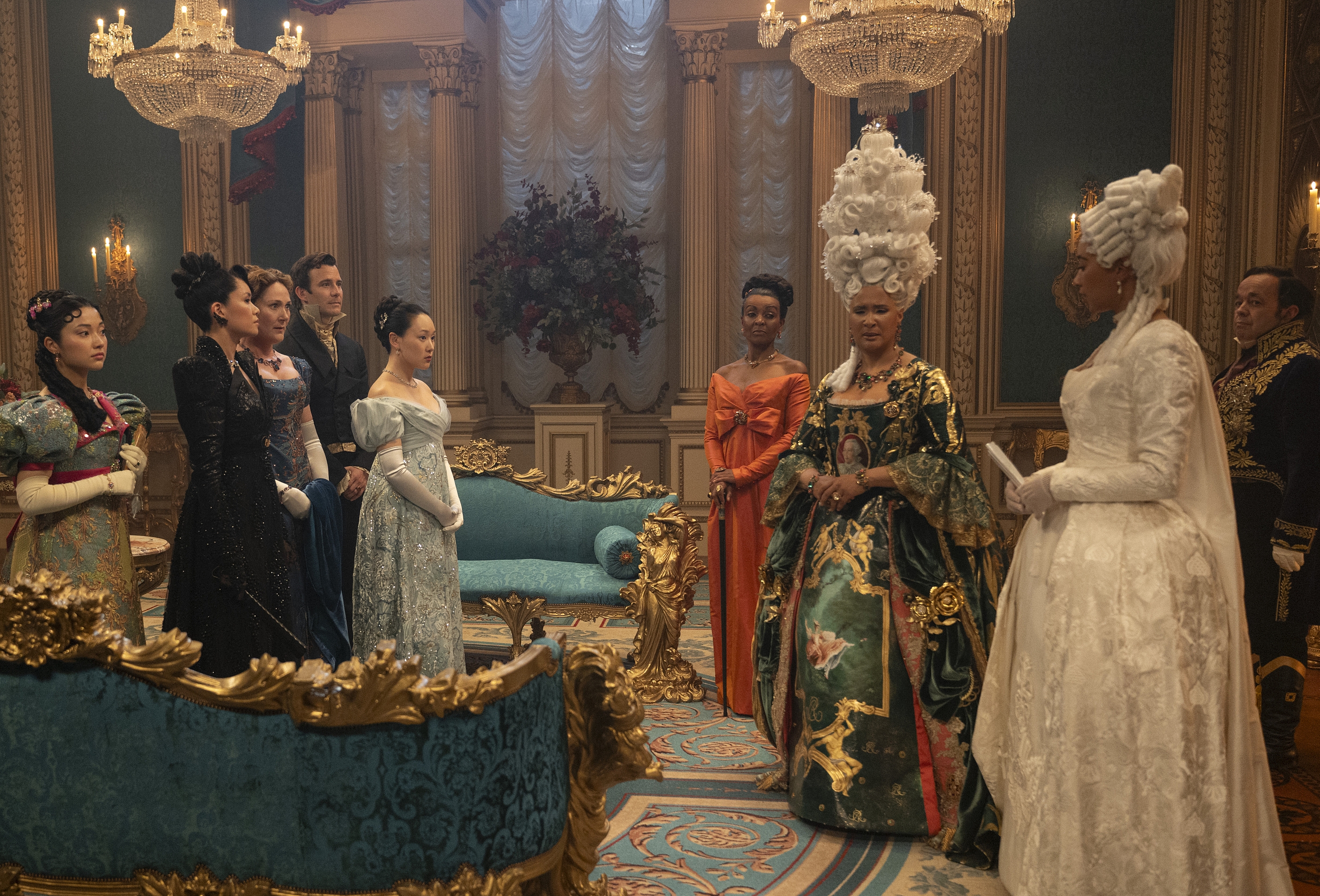 Extrait de la saison 4 de &laquo; La chronique des Bridgerton &raquo;. &copy; Netflix