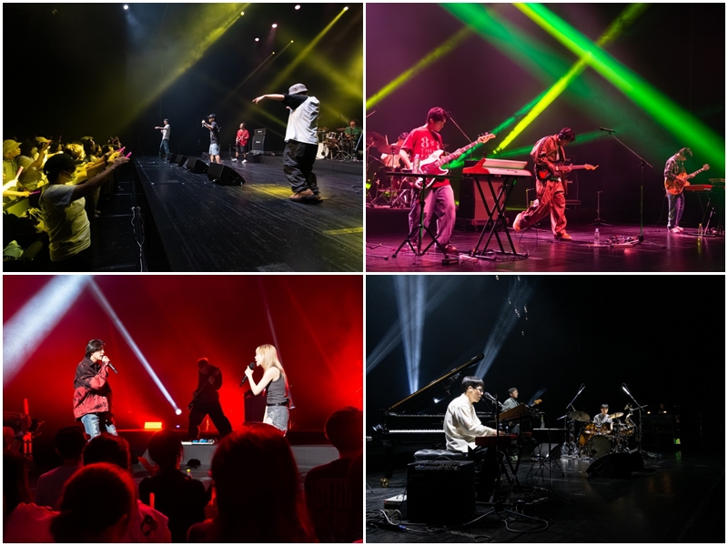 Le centre culturel cor&eacute;en d&rsquo;Osaka a organis&eacute; un festival musical pr&eacute;sentant diff&eacute;rents groupes et genres musicaux, les 13 et 14 septembre 2025. &copy; Centre culturel cor&eacute;en d&rsquo;Osaka