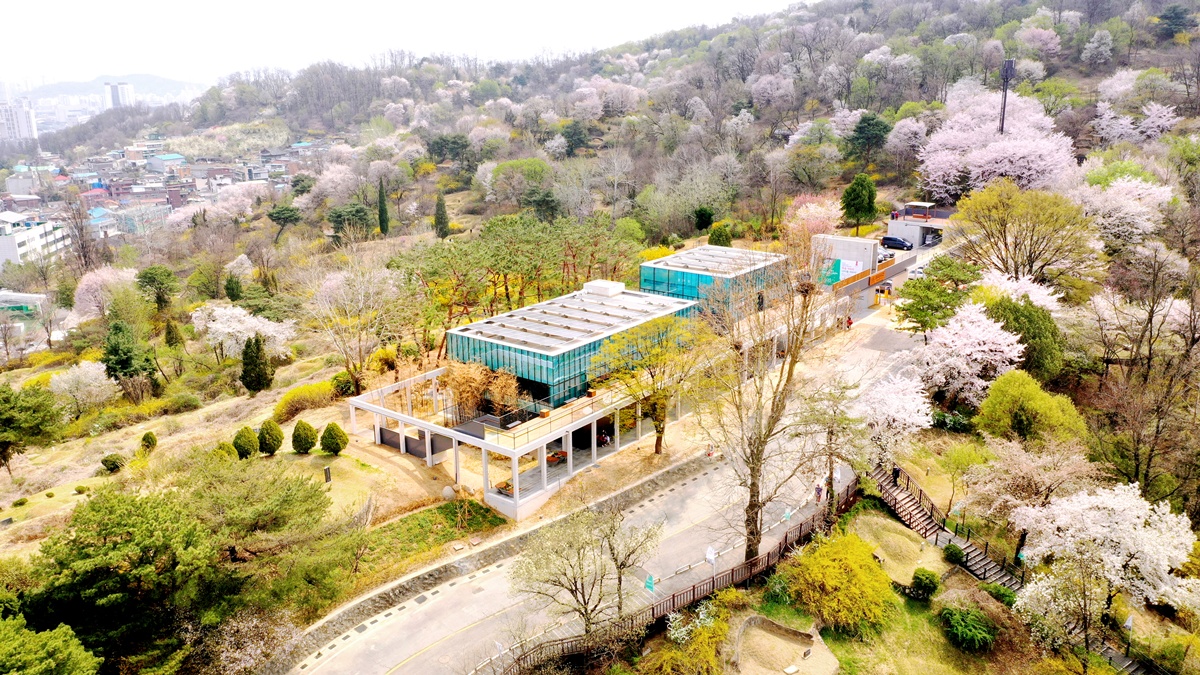 Vue du Mangu History and Culture Park, situ&eacute; &agrave; l&rsquo;est de S&eacute;oul. &copy; Mangu History and Culture Park