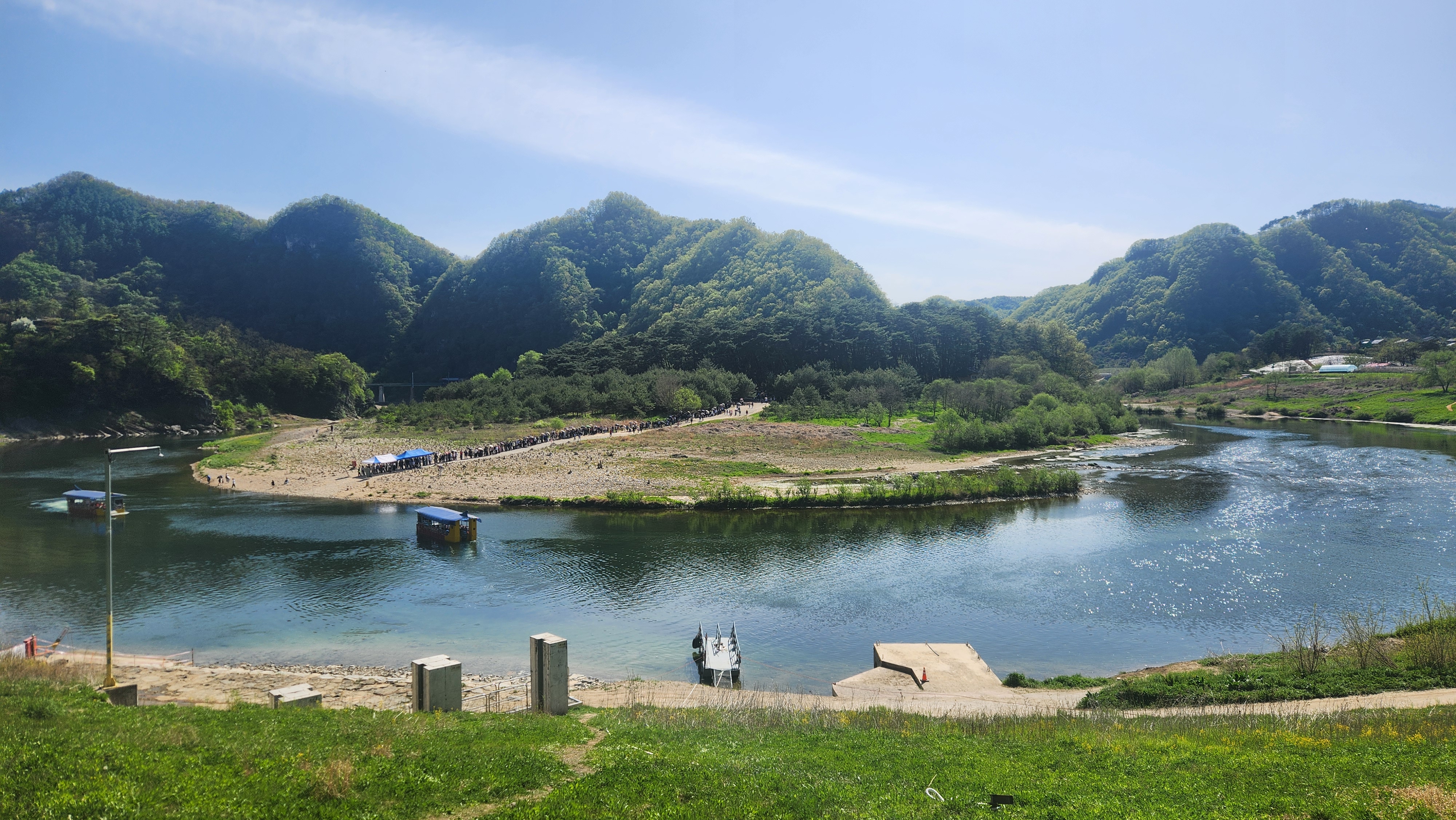 Vue de Cheongnyeongpo, lieu où Danjong finira sa vie, en 1457. © Lee Jeong Woo / Korea.net