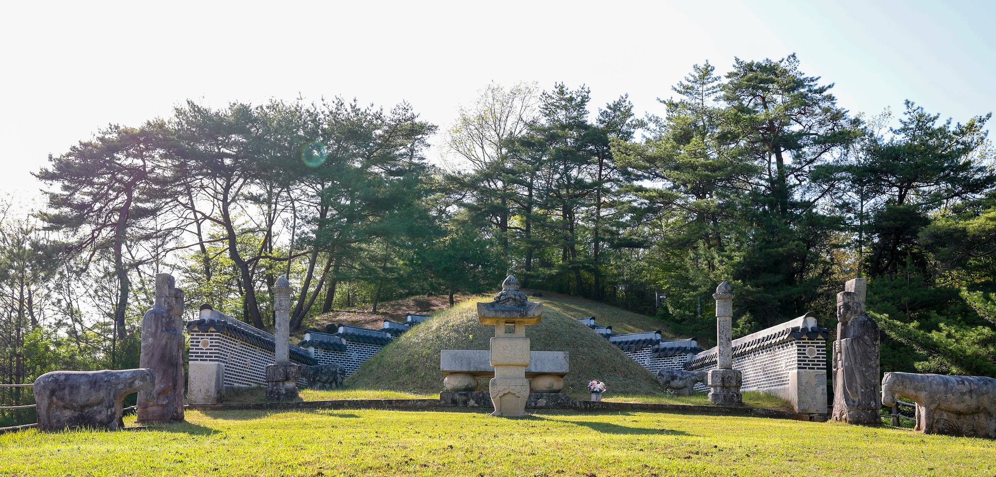 La tombe de Danjong, à Yeongwol. © Lee Jeong Woo / Korea.net