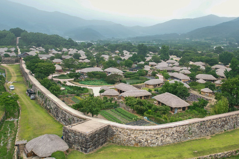 Le village fortifié de Nagan Eupseong. © Park Dae-jin / Korea.net