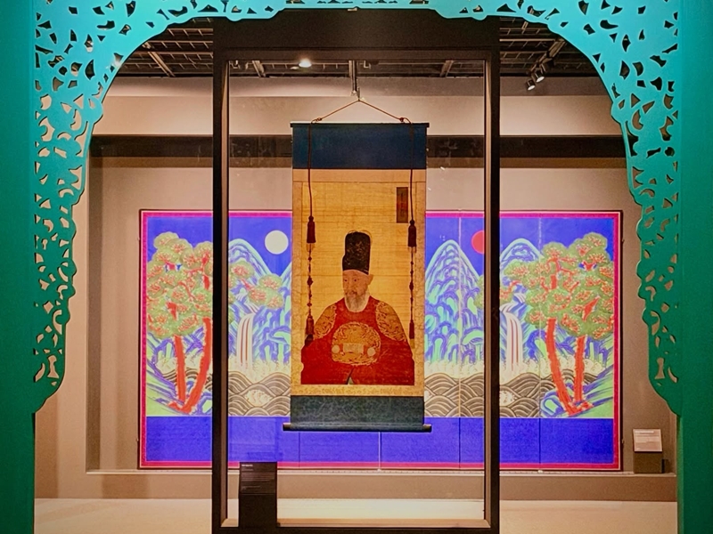 Le portrait du roi Yeongjo. © Compte Facebook du musée de Busan