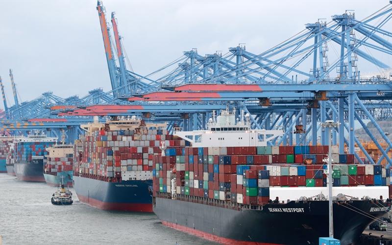 Le port de Busan. &copy; Agence de presse Yonhap