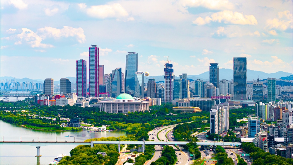 Le quartier d’affaires de Yeouido. © Seoul Tourism Organization