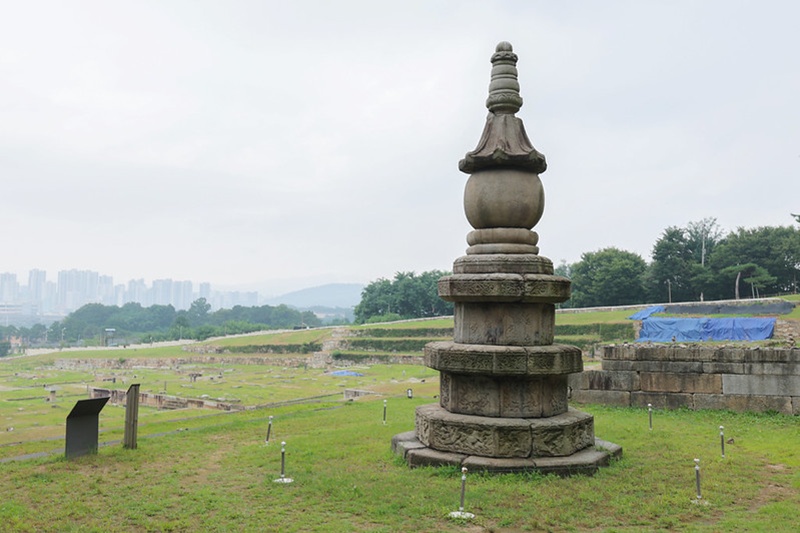 La pagode du temple Hoeamsa, à Yangju. © Park Dae-jin / Korea.net