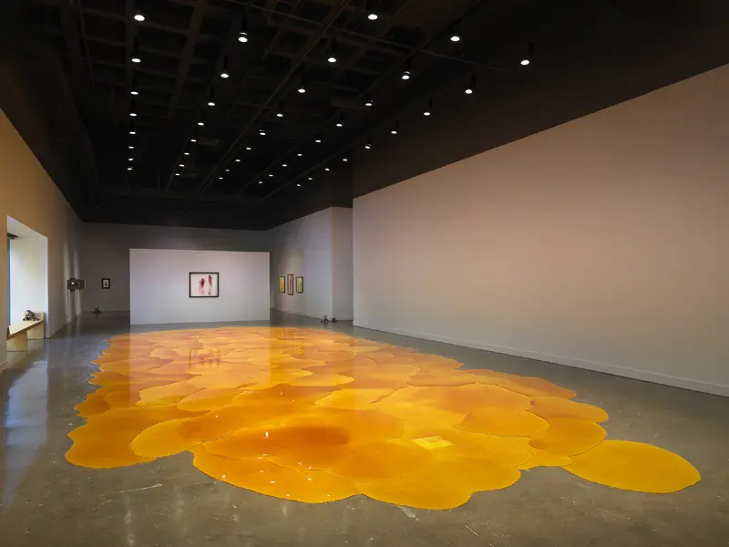 Une exposition de Goldin+Senneby qui participe à la Biennale de Gwangju. © Gwangju Biennale Foundation