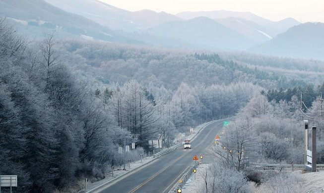 C'est encore l'hiver à Daegwallyeong