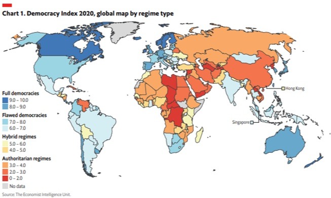 Indice de démocratie : la Corée du Sud rejoint la catégorie de « démocratie à part entière »