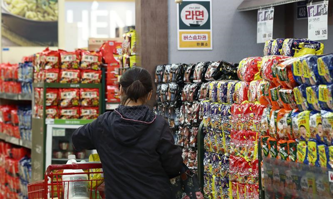Plus de 86 millions de dollars de nouilles coréennes exportées en janvier 2024