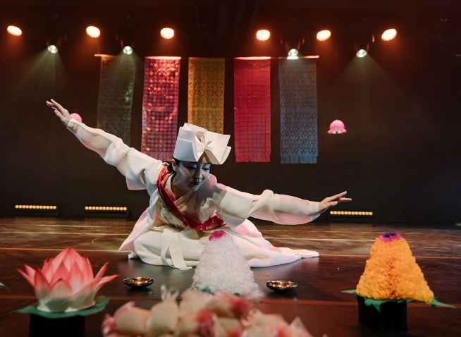 Rencontre avec Park Keeryang, chorégraphe du spectacle « Résonances », à voir au musée Guimet le 22 mai