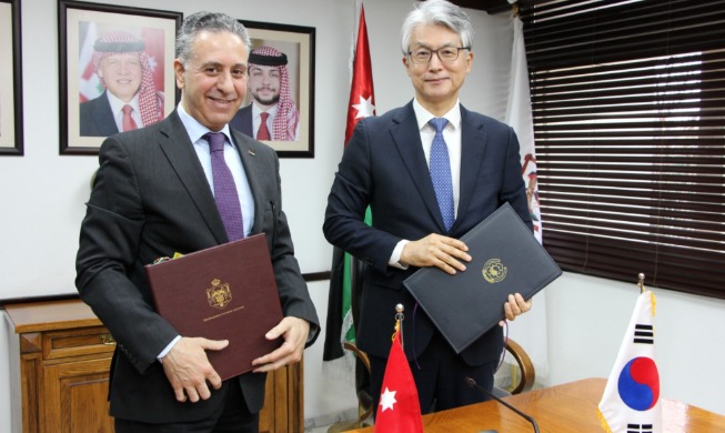 La Corée et la Jordanie signent un accord de coopération économique