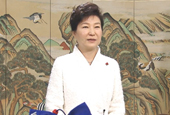 Les voeux de la Présidente  Park Geun-hye à la nation