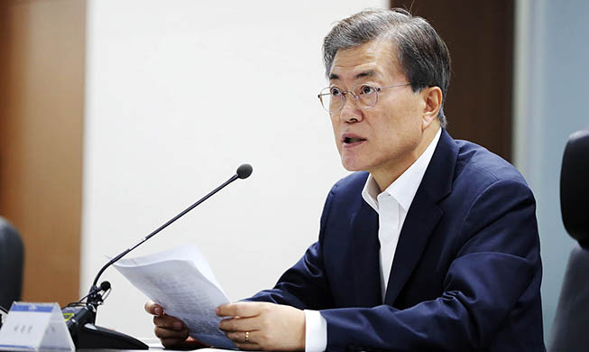 Moon : « Des sanctions plus fermes et effectives contre le Nord »