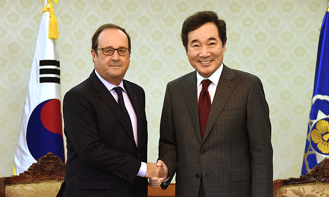 Le Premier ministre rencontre l’ex-président français François Hollande