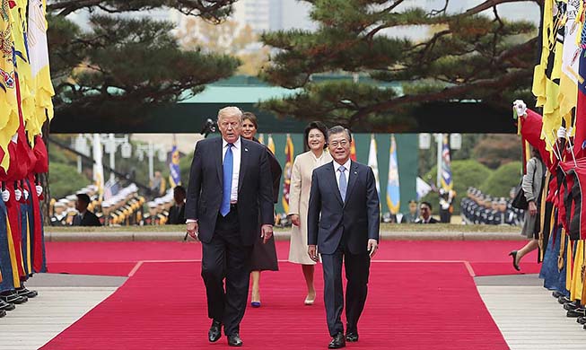 Première visite d’Etat d’un président américain en Corée du Sud en 25 ans 