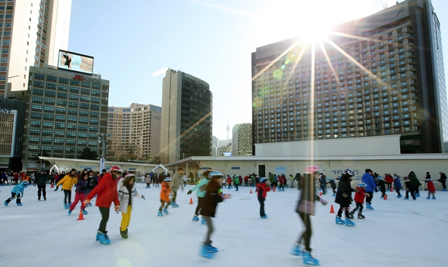 Un hiver dynamique à Séoul