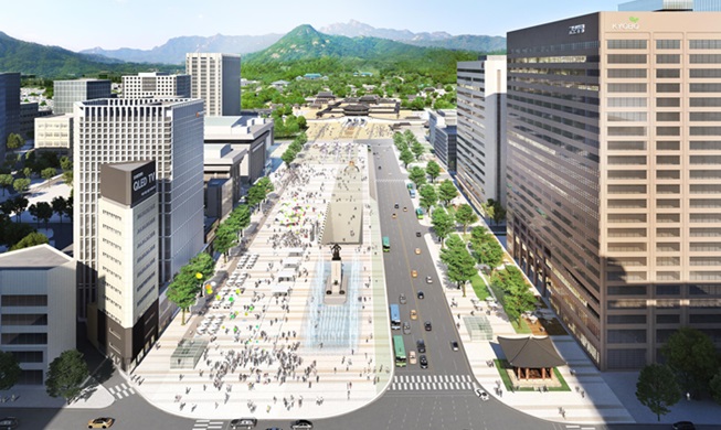 La place Gwanghwamun renaît pour les citoyens