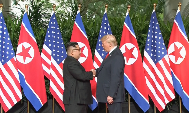 Sommet de Singapour : rencontre historique entre Donald Trump et Kim Jong Un