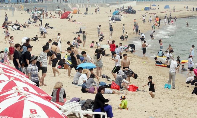 Saison estivale en Corée du Sud : ouverture des plages !