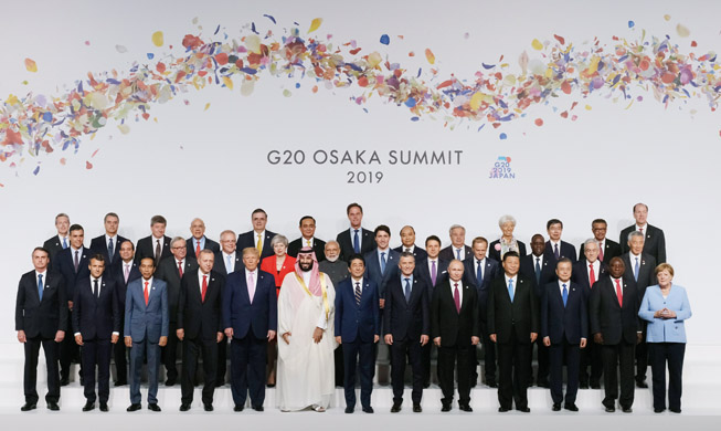 G20 à Osaka : le début officiel du sommet avec la cérémonie de bienvenue