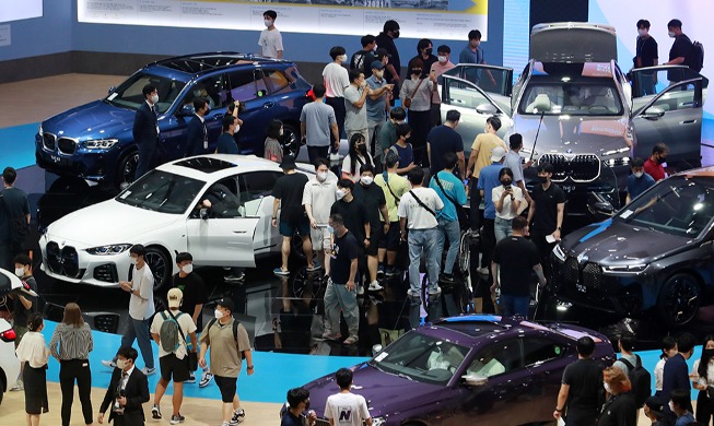 Ouverture du premier Salon international de l'automobile de Busan en 4 ans