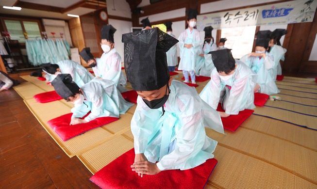 Apprendre les bonnes manières avant la Journée des enseignants