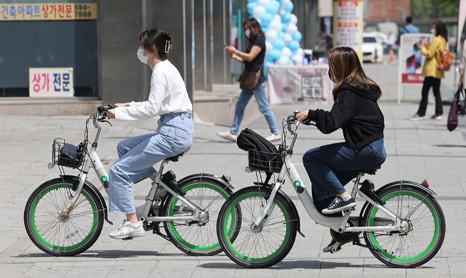 Le nombre d’utilisateurs du vélo en libre-service à Séoul dépasse les 100 millions