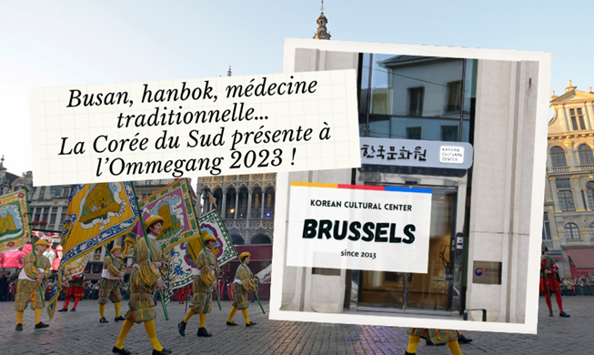 Busan, hanbok, médecine traditionnelle… la Corée du Sud présente à l’Ommegang 2023 !