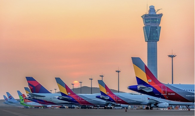 Environ 2 780 avions ont survolé la Corée chaque jour de 2025