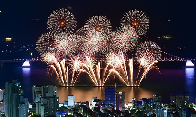 Le festival de feux d'artifice de Busan à vivre la semaine prochaine