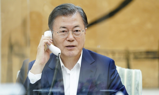 Le président Moon demande au Brésil de soutenir la ministre du Commerce Yoo Myung-hee, candidate à la direction de l'OMC