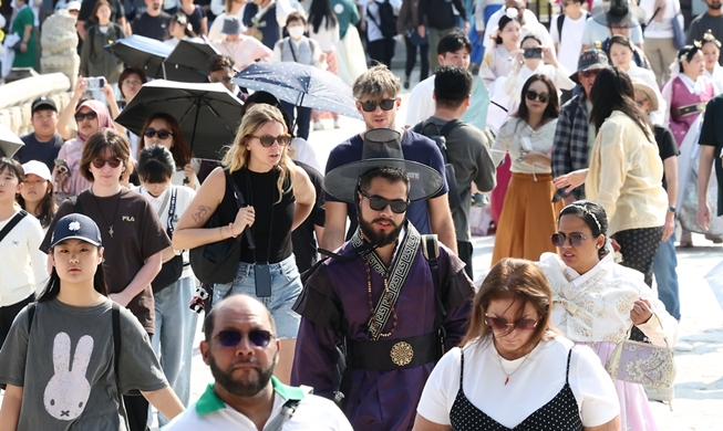 Plus de 17,11 millions de personnes ont visité la Corée entre janvier et septembre 2026