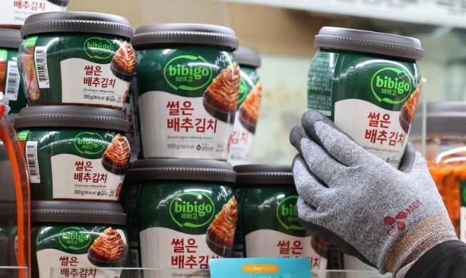 Le kimchi atteint un record d'exportations en 2024