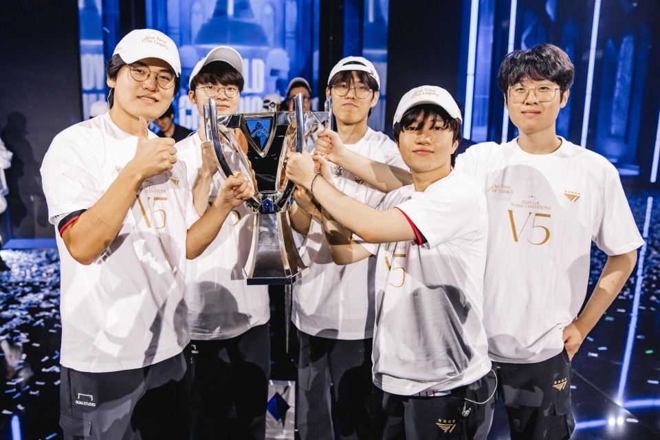 E-sport : T1 et Faker champions du monde pour la cinquième fois