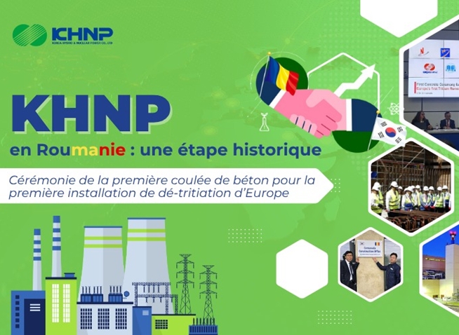 Korea Hydro & Nuclear Power en Roumanie : une étape historique