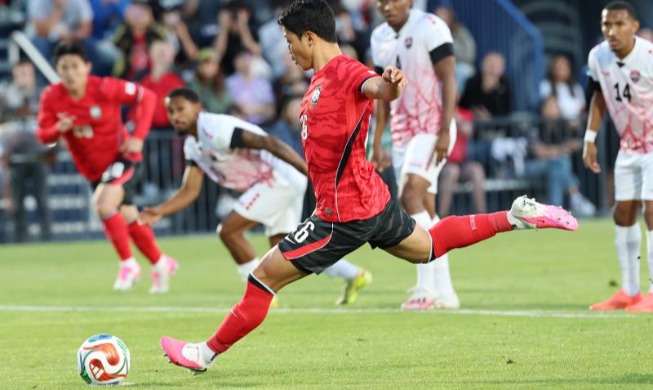 Football : la Corée s’impose cinq buts à zéro face à Trinité-et-Tobago lors d’un match amical
