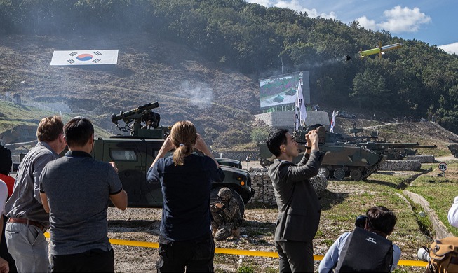 Le premier missile antichar guidé coréen