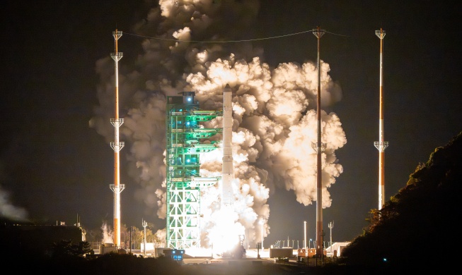 Espace : quatrième décollage réussi pour la fusée de conception coréenne Nuri