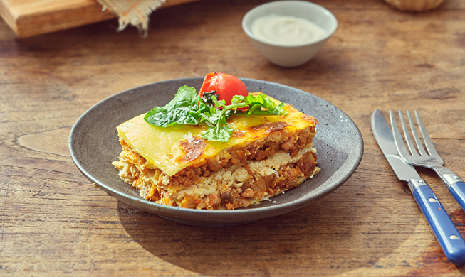 Comment manger du kimchi ? - Lasagnes au kimchi