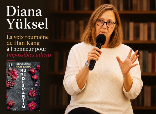 La plume roumaine de Han Kang : la traductrice Diana Yüksel à l’honneur pour « Impossibles adieux »
