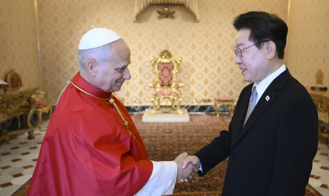 Le président Lee Jae Myung demande au pape Léon XIV de se rendre en Corée du Nord