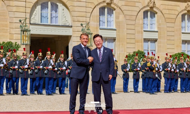 La Corée et la France renforcent leur coopération dans plusieurs domaines, dont l’IA et la défense