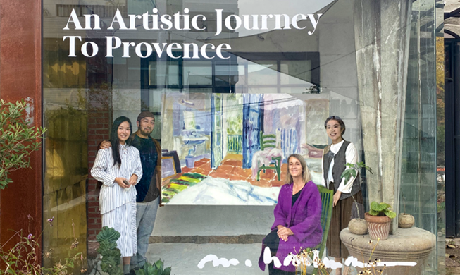 De la Provence à Séoul, un itinéraire d'artiste