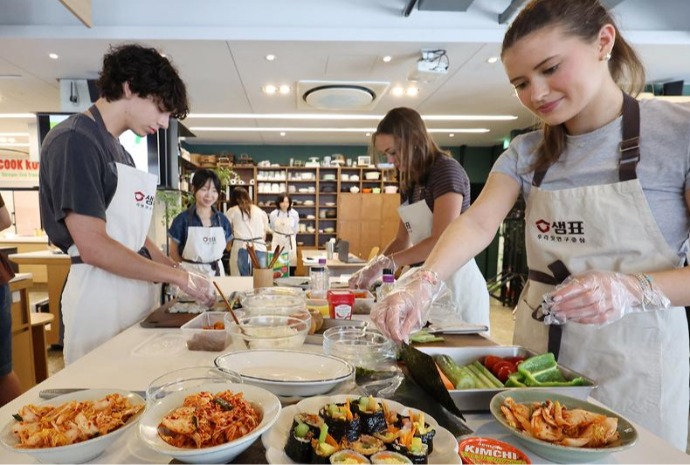 Fabrication de gimbap