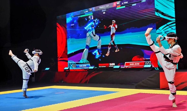 Singapour a accueilli les premiers championnats du monde de Virtual Taekwondo